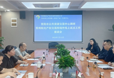 貴陽(yáng)市公共資源交易中心調(diào)研指導(dǎo)貴州陽(yáng)光產(chǎn)權(quán)交易所場(chǎng)外線(xiàn)上開(kāi)標(biāo)試點(diǎn)工作